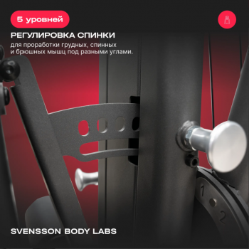 ������� �������� ���������������� SVENSSON BODY LABS RIGEL PLUS PRO ����� - V-SPORT ��������� ���� ARMSSPORT