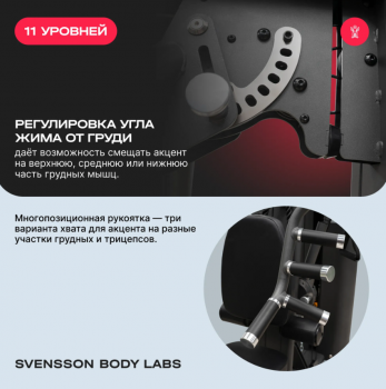 ������� �������� ���������������� SVENSSON BODY LABS RIGEL PLUS PRO ����� - V-SPORT ��������� ���� ARMSSPORT
